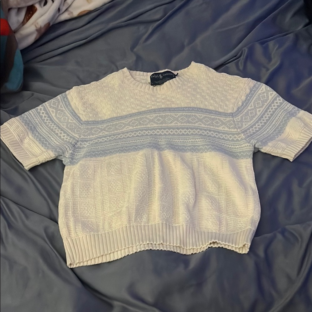Ralph Lauren Cream Knit Sweater